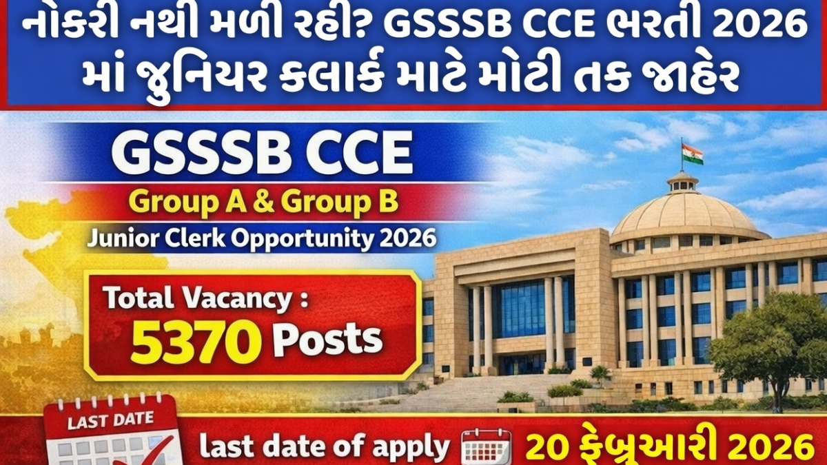 GSSSB recruitment 2026