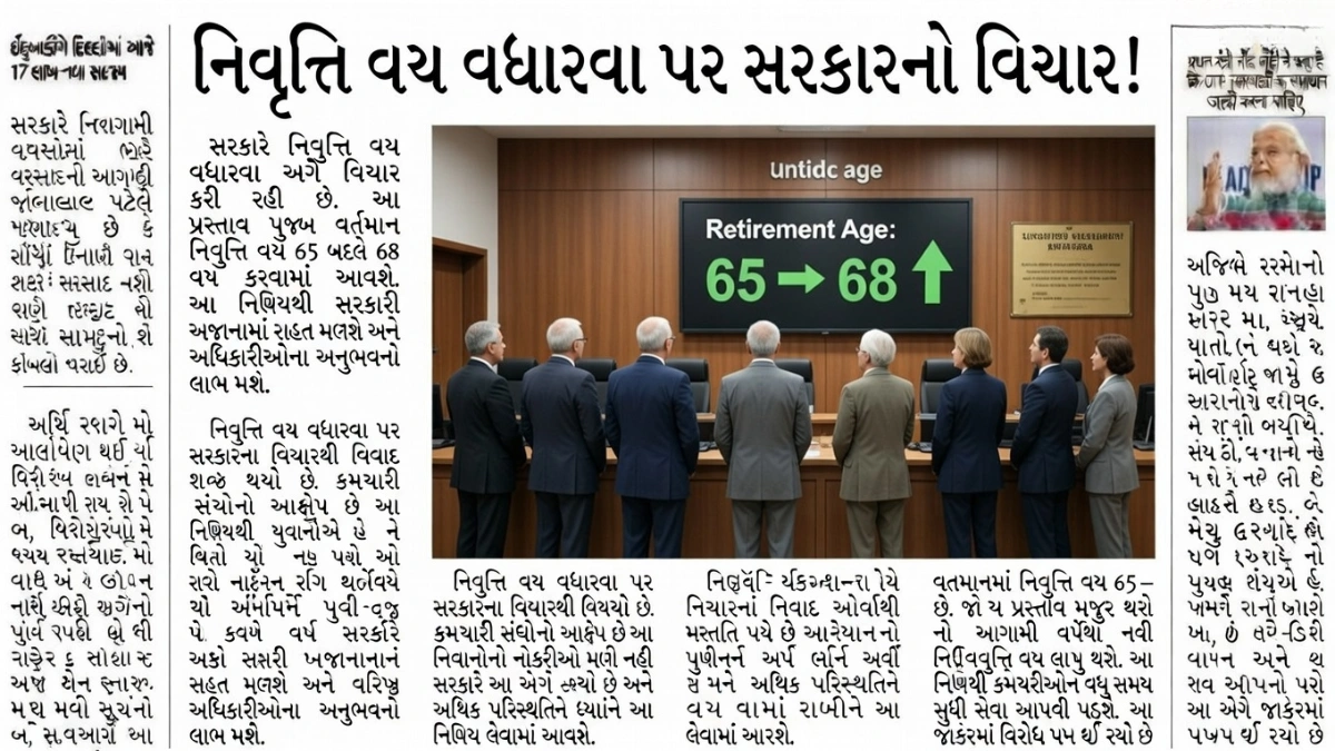 Retirement Age Increase Proposal