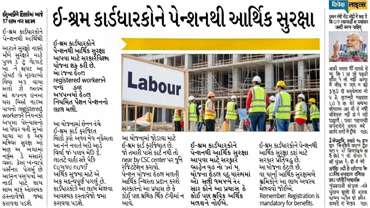 Unorganized Workers Pension